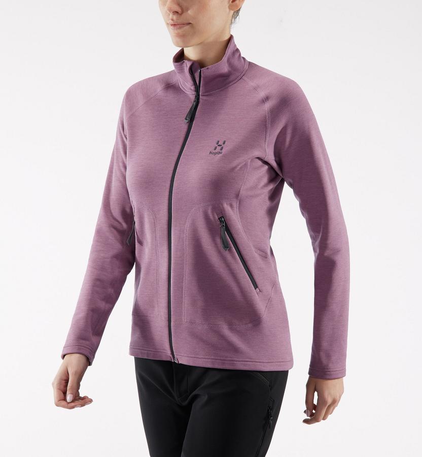 Haglöfs Womens Heron Fleece Purple New Zealand 30184PLCM